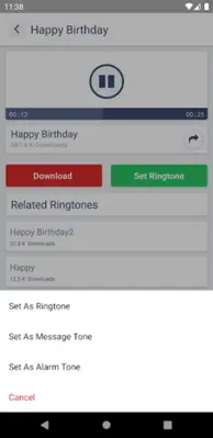 Mobile Ringtones android App screenshot 4